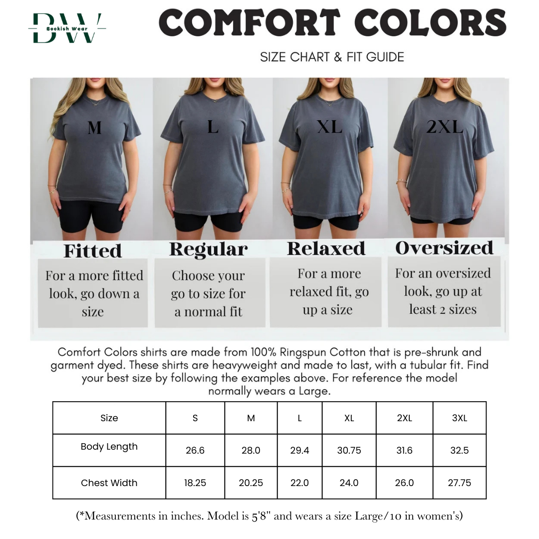 ACOTAR Shadow Singer Comfort Colors T-Shirt – Illyrian Wings