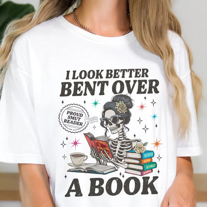 Bent Over a Book – Comfort Colors Tee