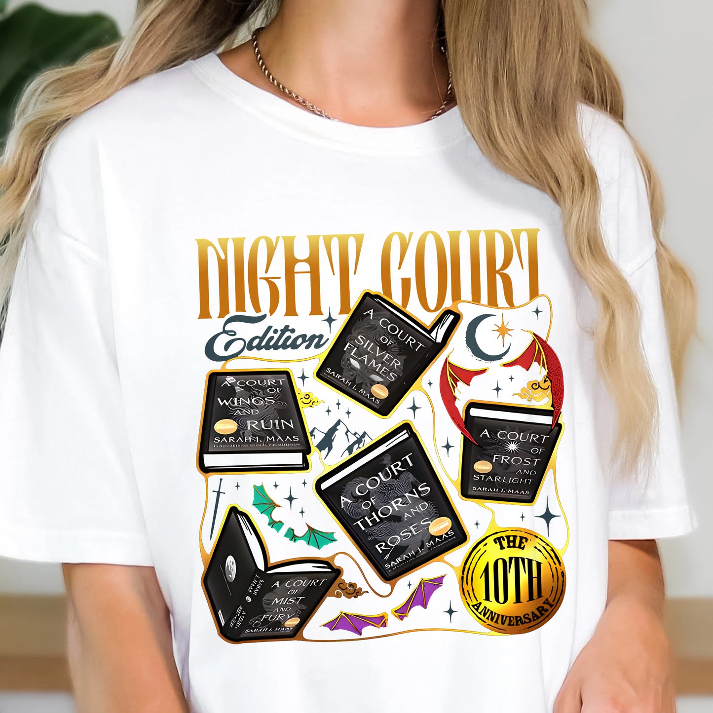 Night Court Edition – ACOTAR 10th Anniversary Tee