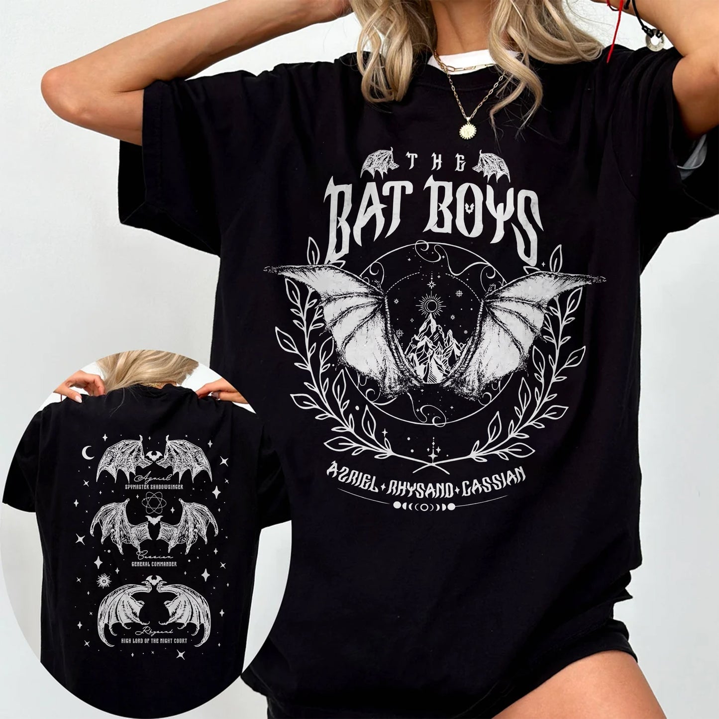 The Bat Boys Comfort Colors T-Shirt – Night Court Winged Warriors Tee