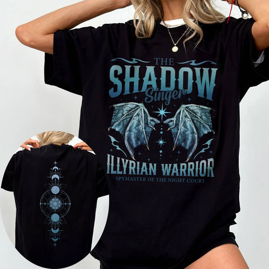 ACOTAR Shadow Singer Comfort Colors T-Shirt – Illyrian Wings