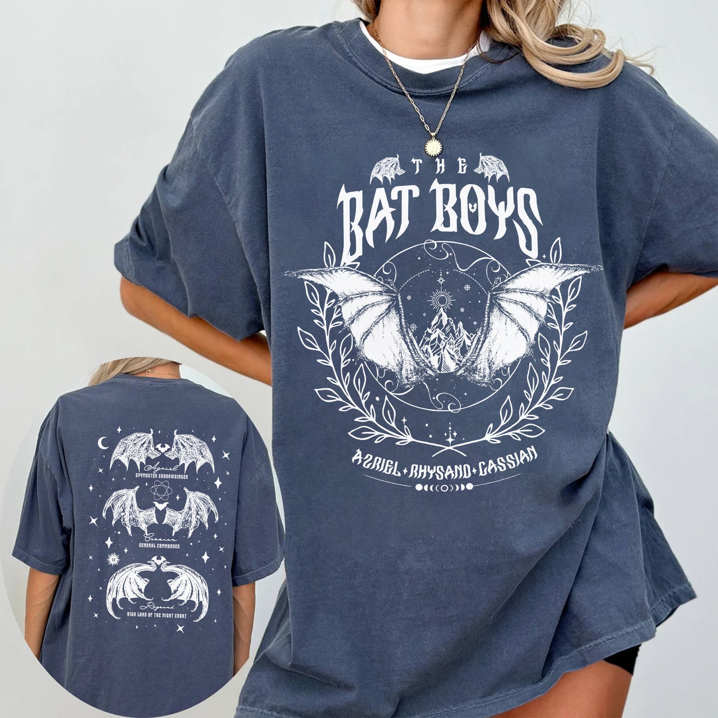 The Bat Boys Comfort Colors T-Shirt – Night Court Winged Warriors Tee