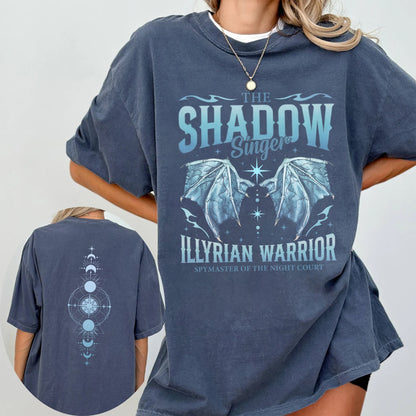 ACOTAR Shadow Singer Comfort Colors T-Shirt – Illyrian Wings