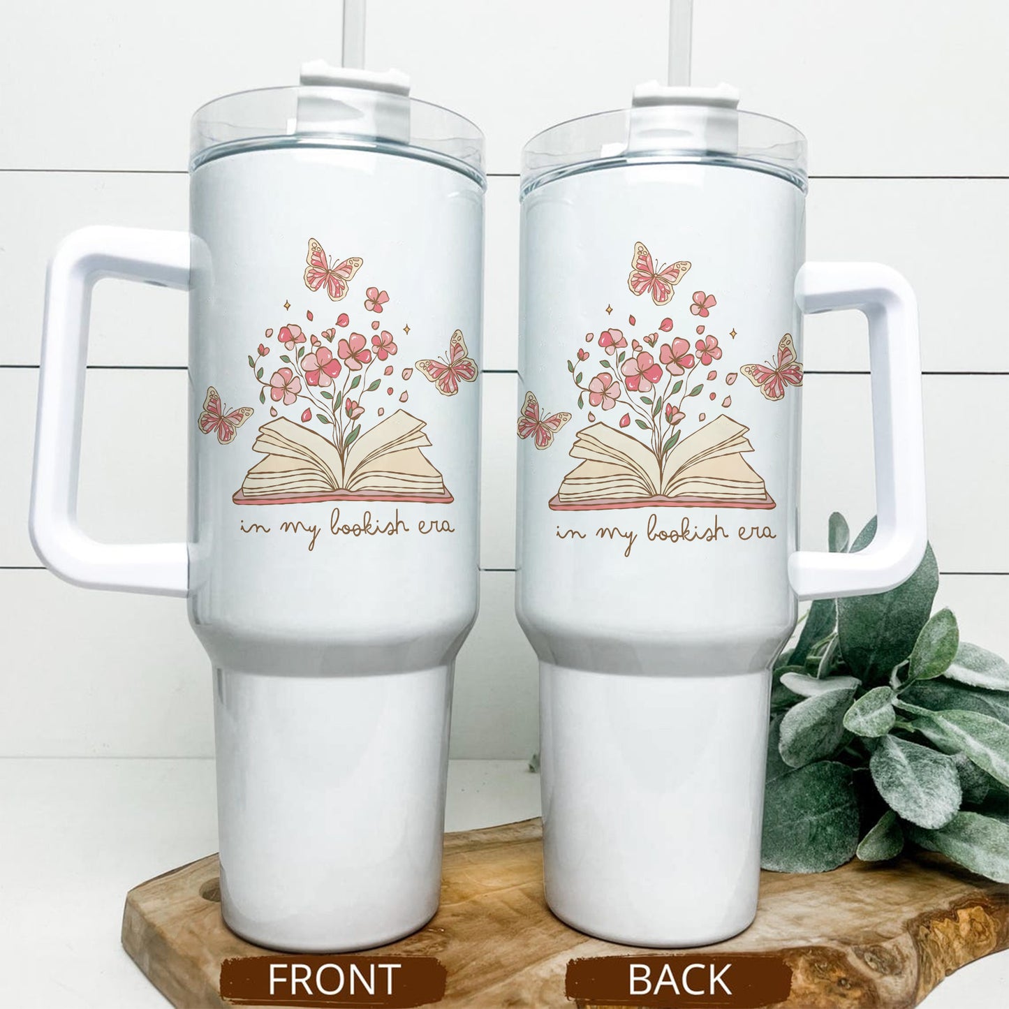 In My Bookish Era Tumbler – Stainless Steel, Reader Gift