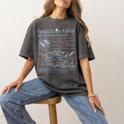 Fourth Wing Basgiath War College Comfort Colors T-Shirt