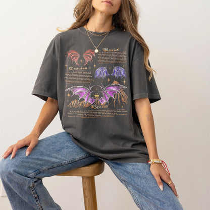 Night Court Bat Boys Comfort Colors T-Shirt – Rhysand, Azriel & Cassian