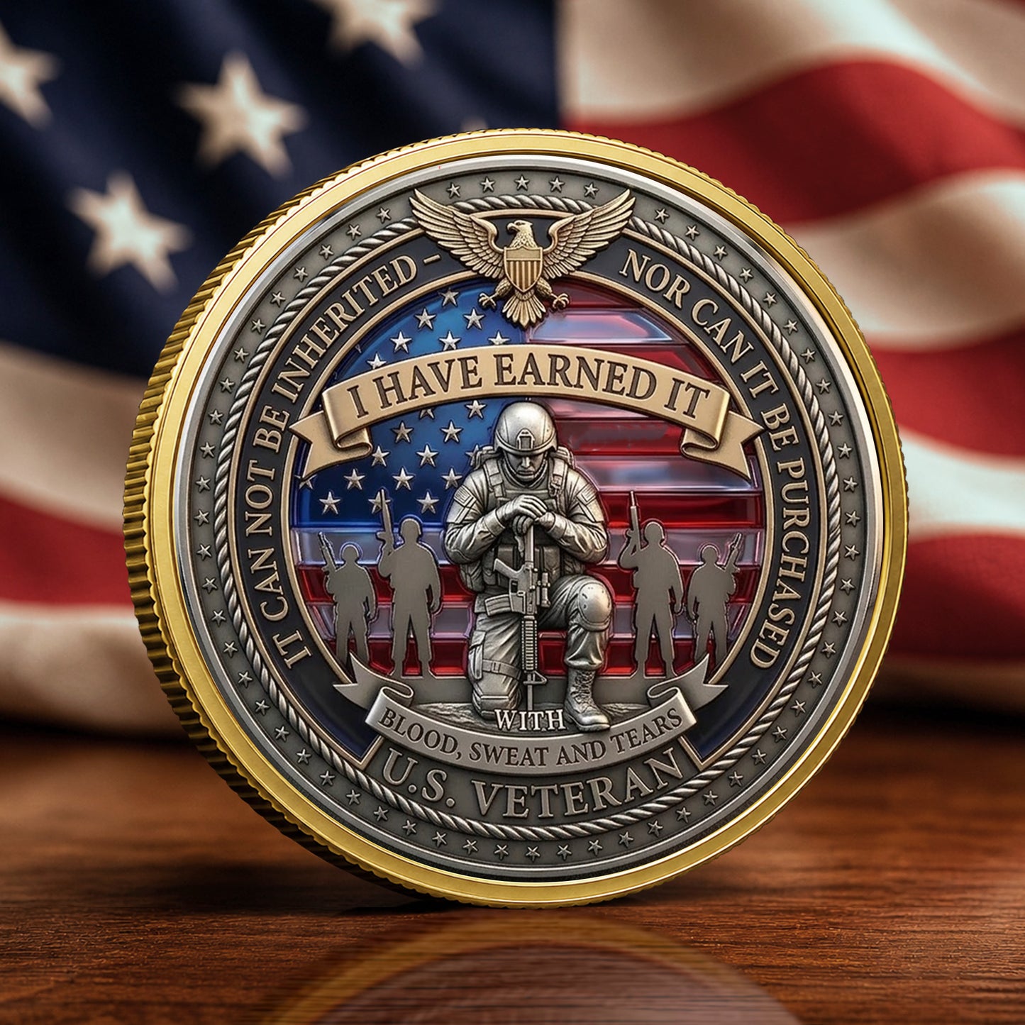 Personalized 250th Anniversary Commemorative Coin With Image, Gold And Silver 250th Coin, Independence Day Gifts EKHI-05086351
