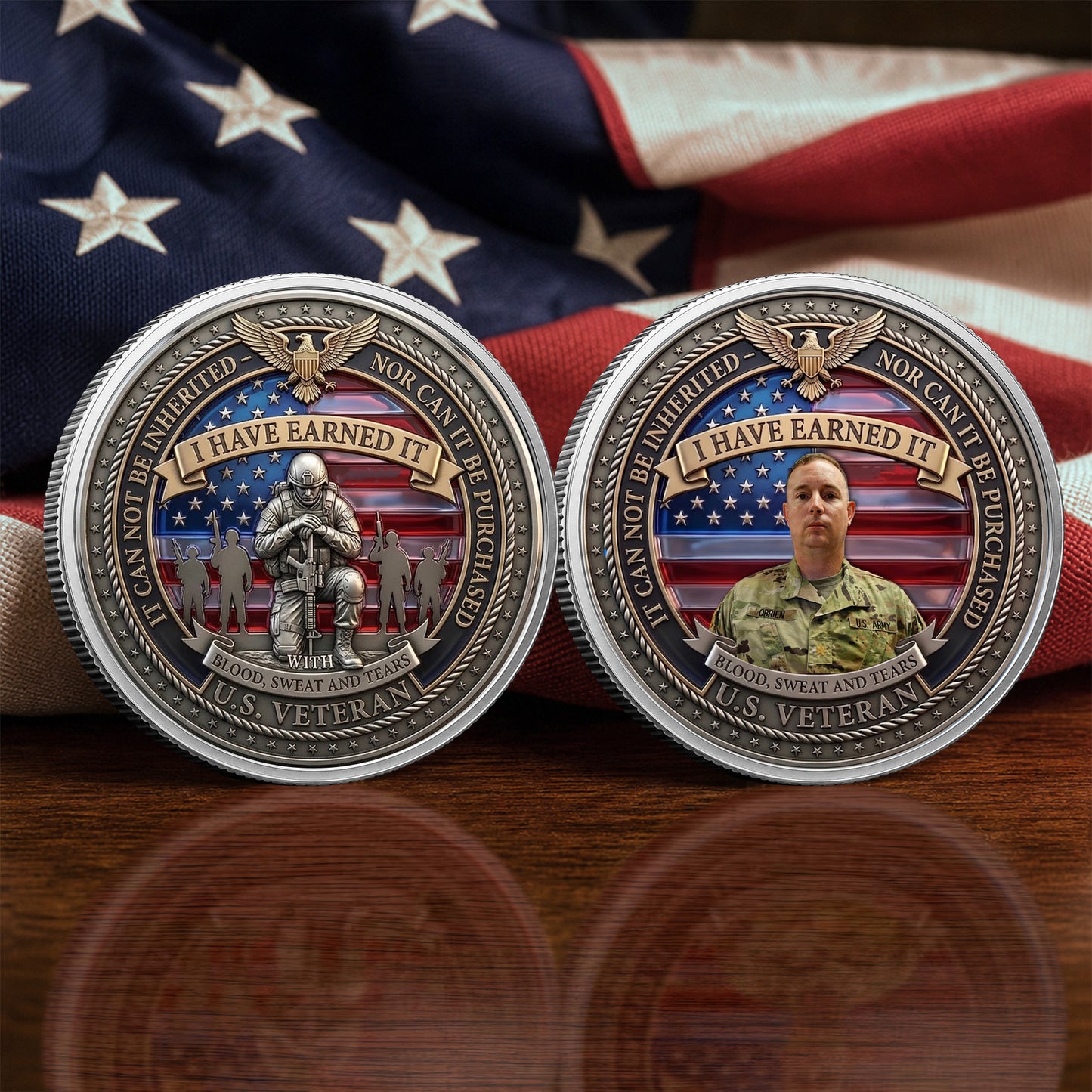 Personalized 250th Anniversary Commemorative Coin With Image, Gold And Silver 250th Coin, Independence Day Gifts EKHI-05086351
