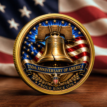 America 250th Anniversary Commemorative Coin, Gold And Silver 250th Coin, We The People Patriotic Gift ETHY-05056300