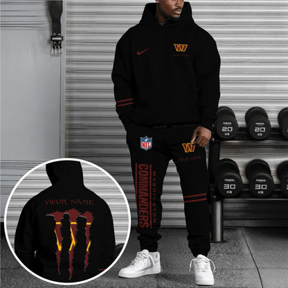 Washington Commanders Combo Custom Hoodie And Sweatpants, Gift For Sport Fans ETRG-62589