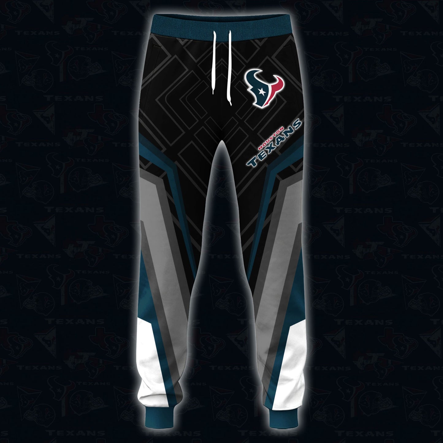 Houston Texans Combo Hoodie And Sweatpants Custom Your Name, Sport Hoodie Sweatpants Set, Sport Gifts For Fans ETRG-62591
